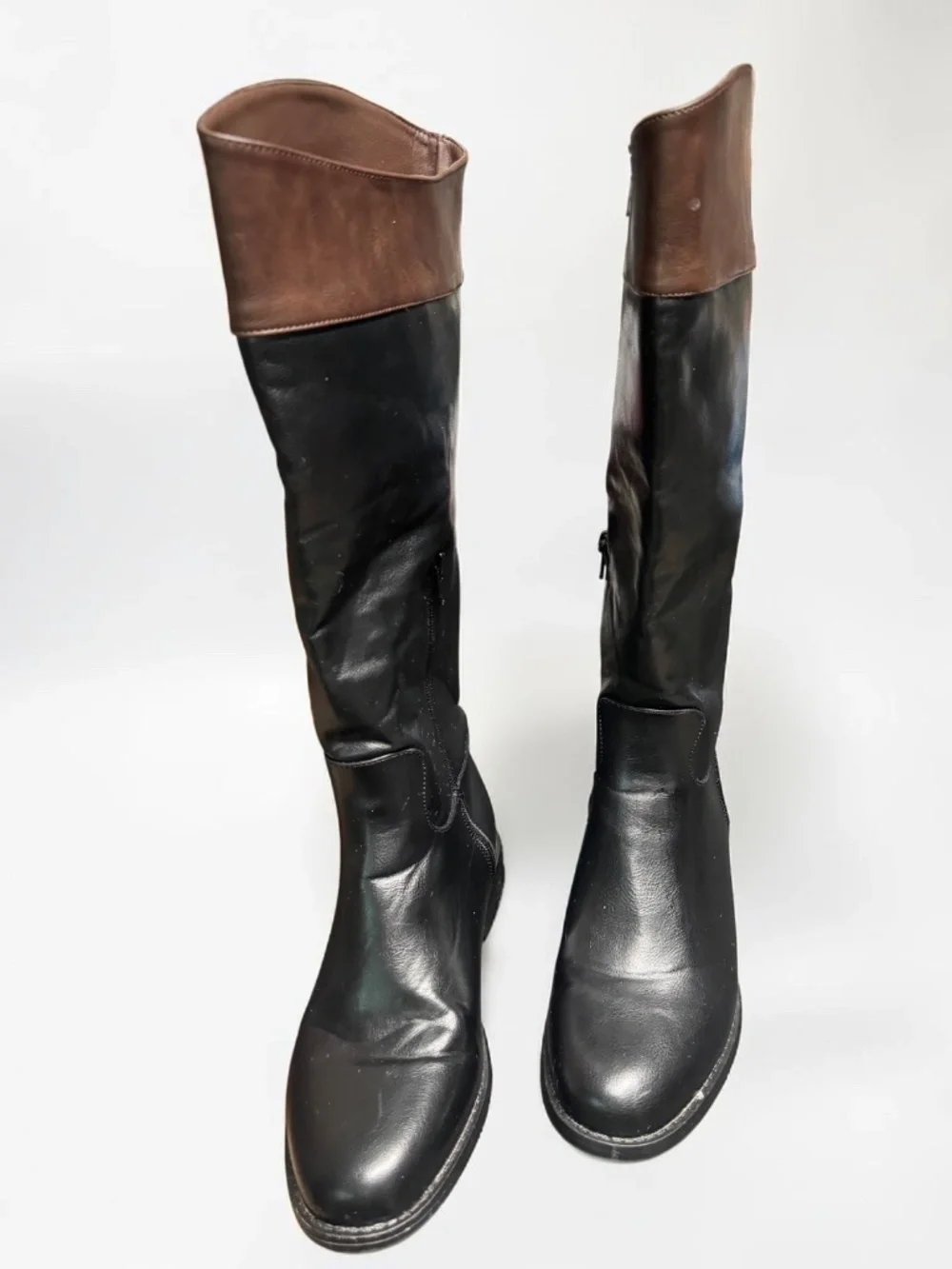 ShoeDazzle Lily Knee High Riding Boots Size 9 Like New